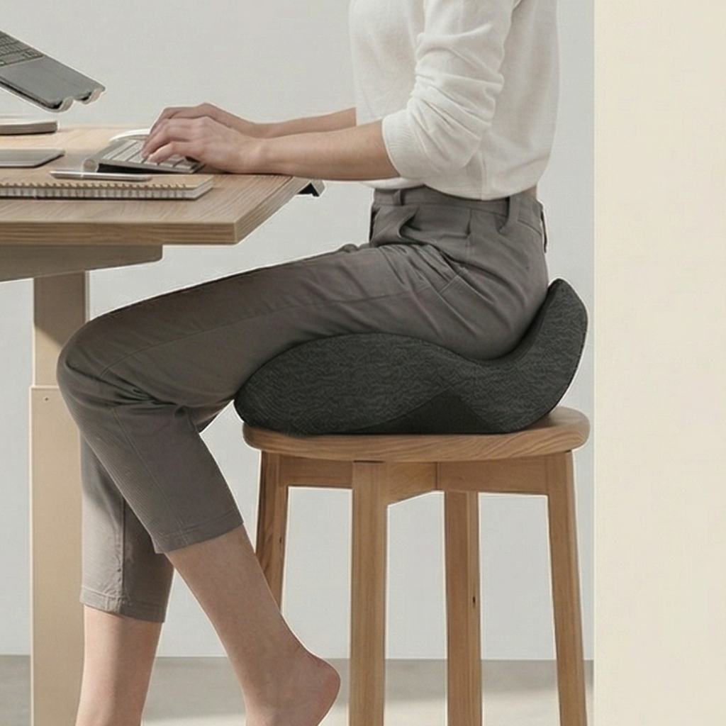 Ergonomic Seat Cushion for Long Sitting Comfort