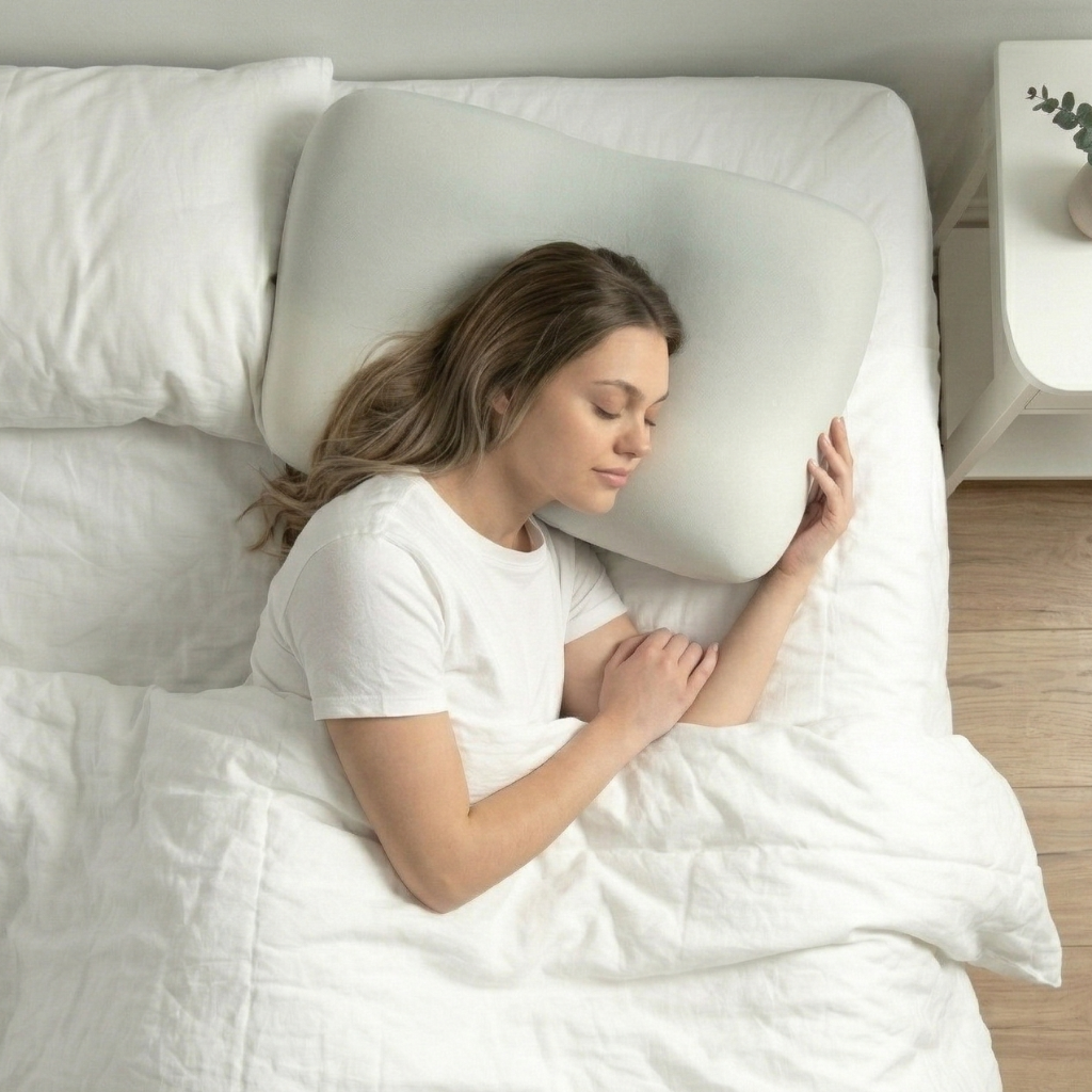 Memory Foam Cervical Pillow for Pressure-Free Head & Neck Support