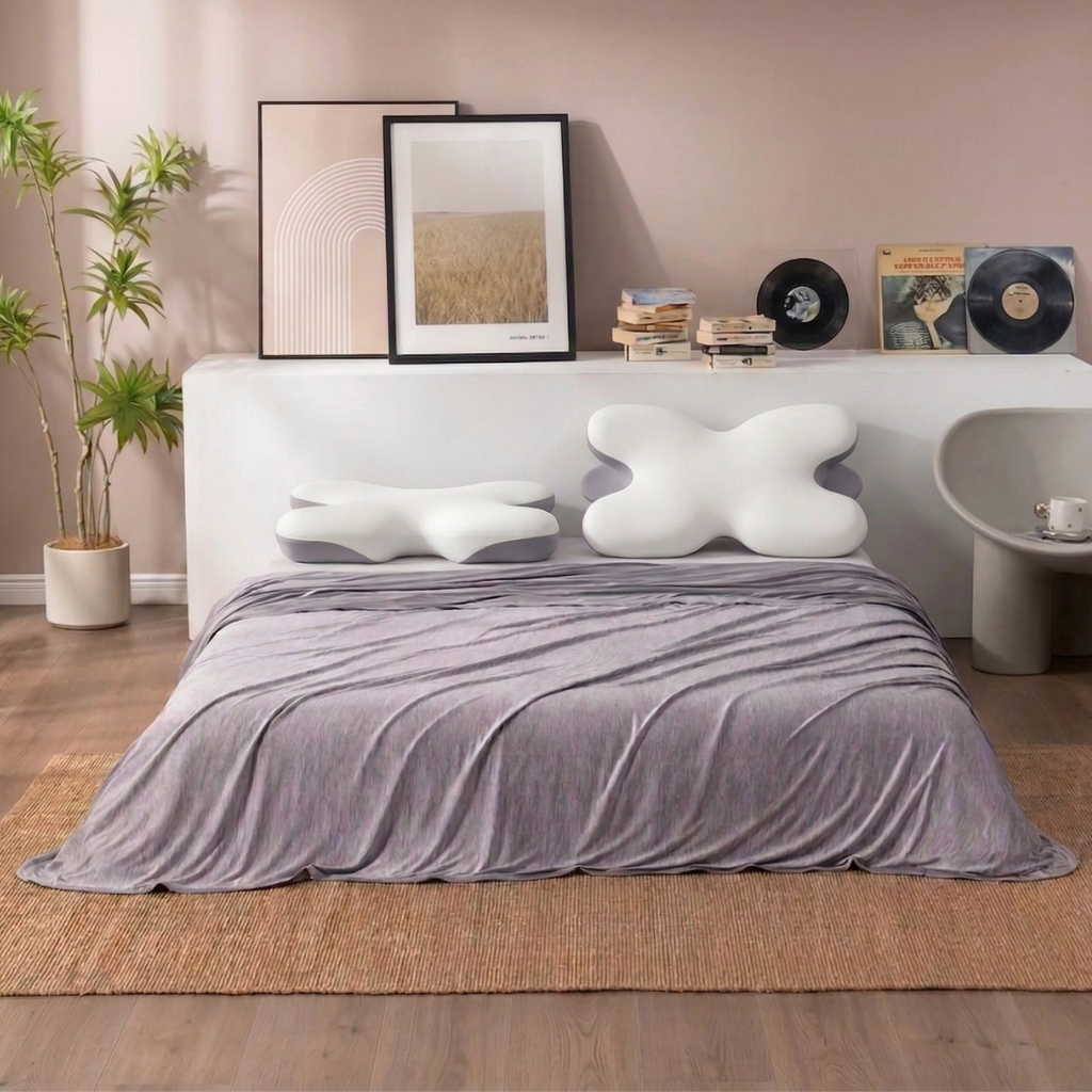 Lightweight Cooling Blanket for Hot Sleepers & Summer Nights
