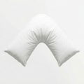 V-Shaped Cervical Pillow for Neck & Back Support While Sitting